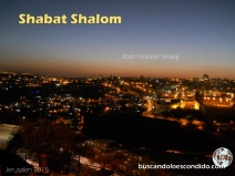 Shabat Shalom 111315 Jerusalen